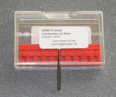 VHM-Frser 1-Schneider 2,50mm