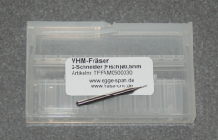 VHM-Frser 2-Schneider (Fisch)   0.50mm