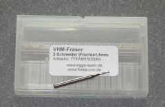VHM-Fräser 2-Schneider (Fisch)  Ø 1.50mm