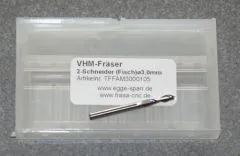 VHM-Fr�ser 2-Schneider (Fisch) � 3.00mm