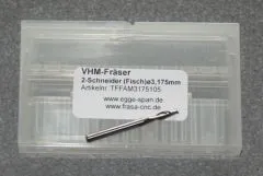 VHM-Fr�ser 2-Schneider (Fisch) � 3.175mm